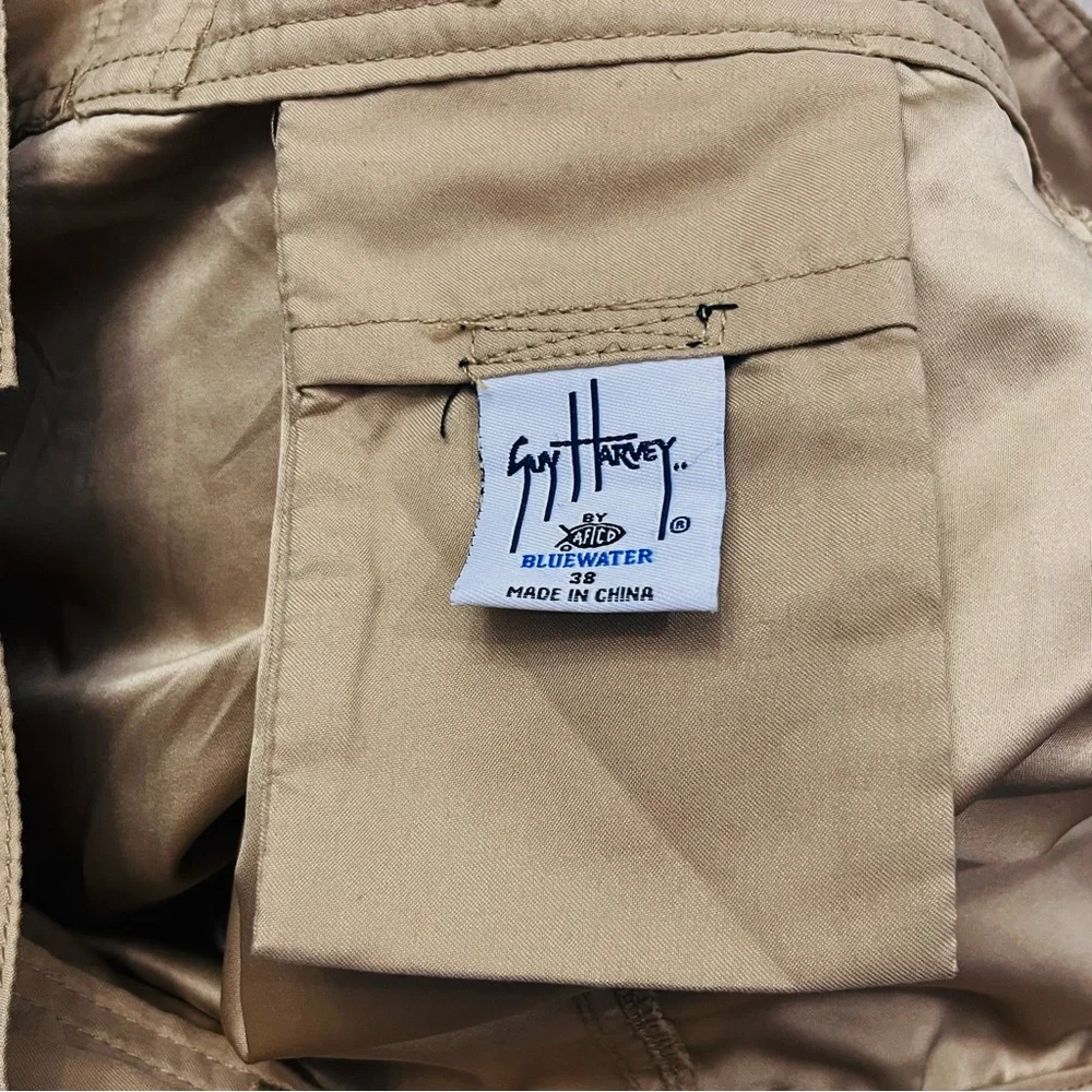 Guy Harvey By AFTCO Graphic Martín Dive Fisherman’s Men’s Bord Shorts Cargo 38x9